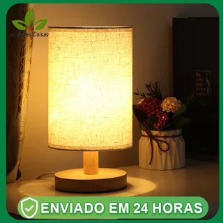 Lâmpada De Mesa De Madeira Moderna Alimentada Por USB Luz De Noite Para Iluminação Do Quarto abajur
