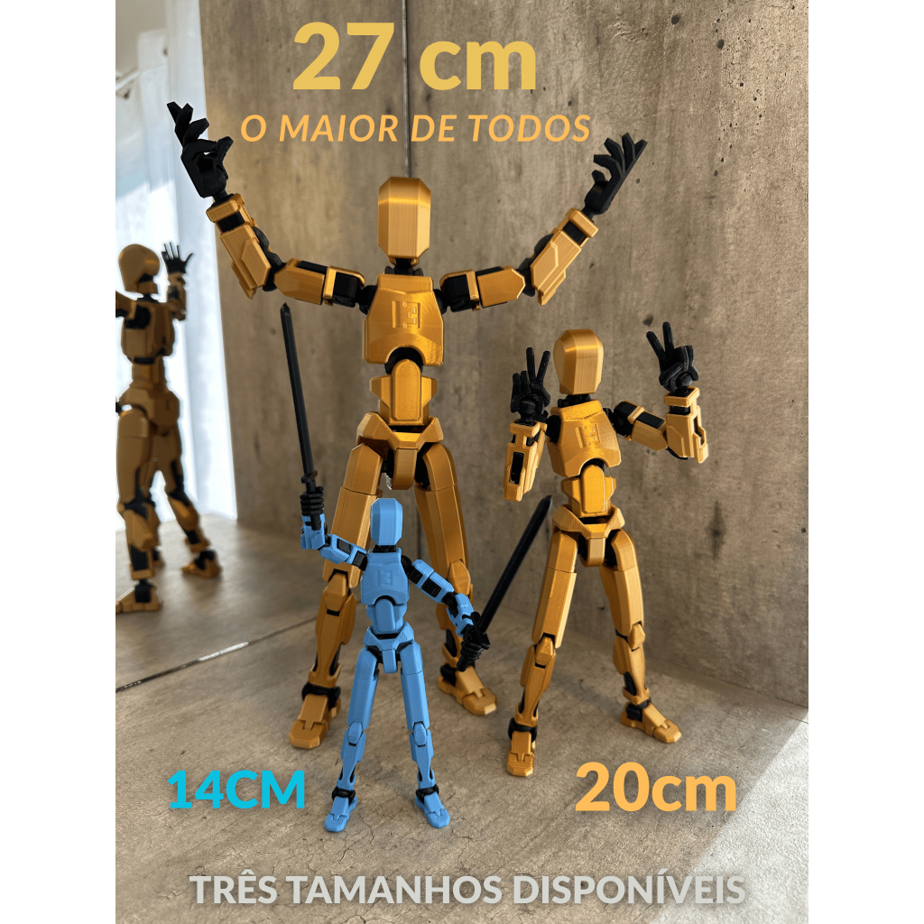 Boneco Articulado Gigante Dummy 13 com Acessórios Infantil Colecao ...