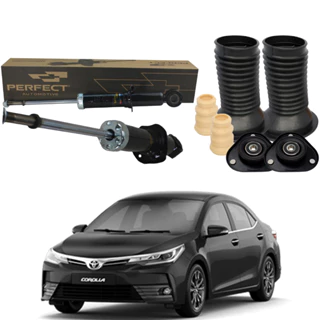 Kit Amortecedor Traseiro Batente Coxim Esquerdo/Direito Corolla 2009/2019 em Oferta na Shopee