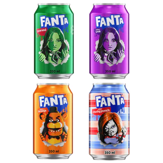 Kits De Refrigerante Fanta Halloween 350ml Escolha Sabores Na Variaçao