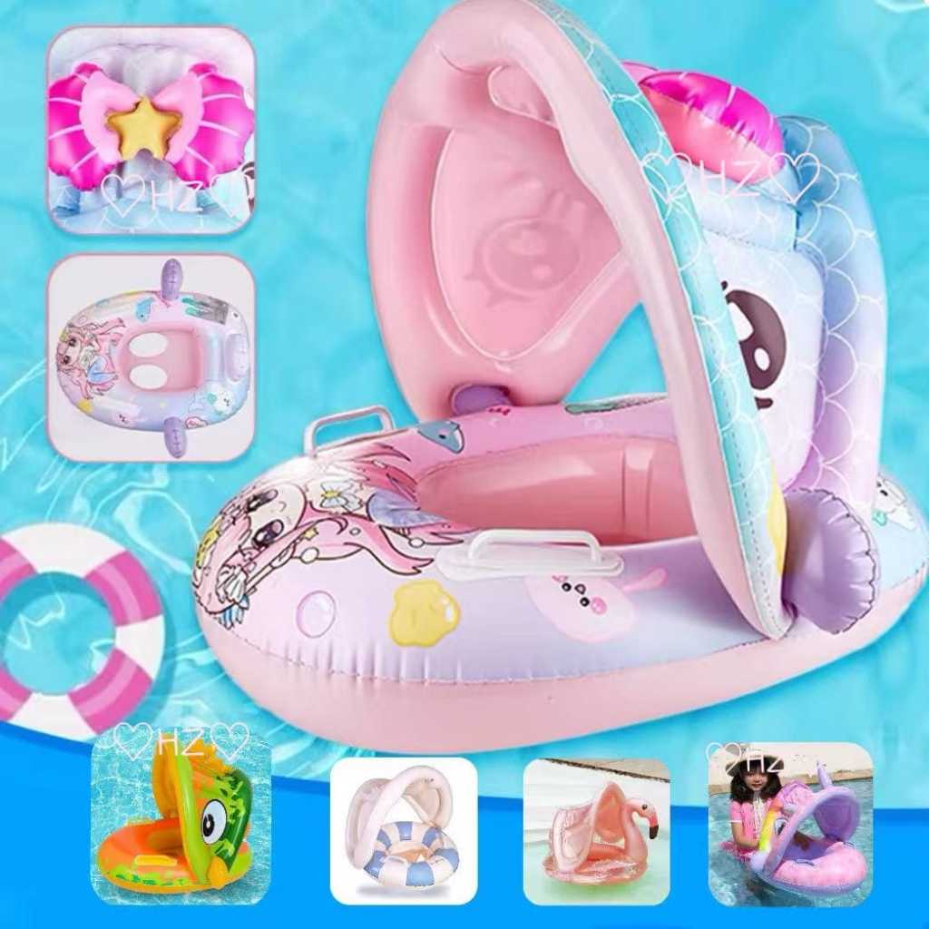 Boia Infantil Inflável para Criança Bebê de Piscina Bote com Fralda e ...