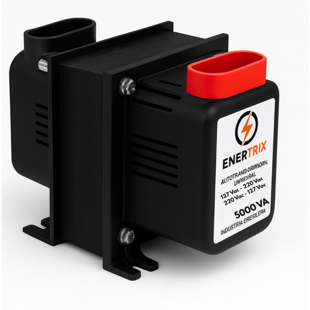 Transformador de voltagem 5000VA ENERTRIX Bivolt P/ Ar Condicionado Até ...