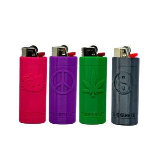 Case Capa Capinha de Isqueiro BIC MAX Grande - SmokeHaze