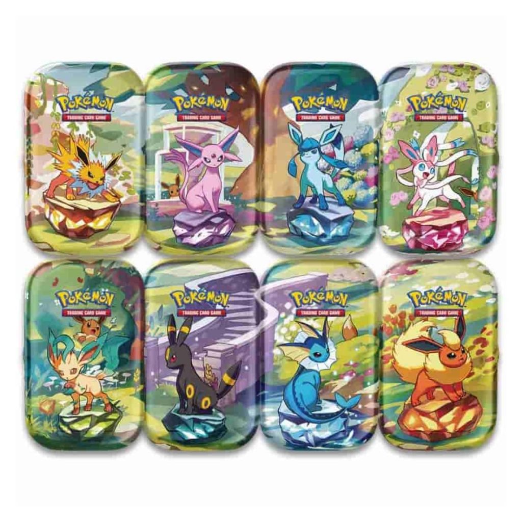 Mini Lata Evoluções Prismaticas Pokemon