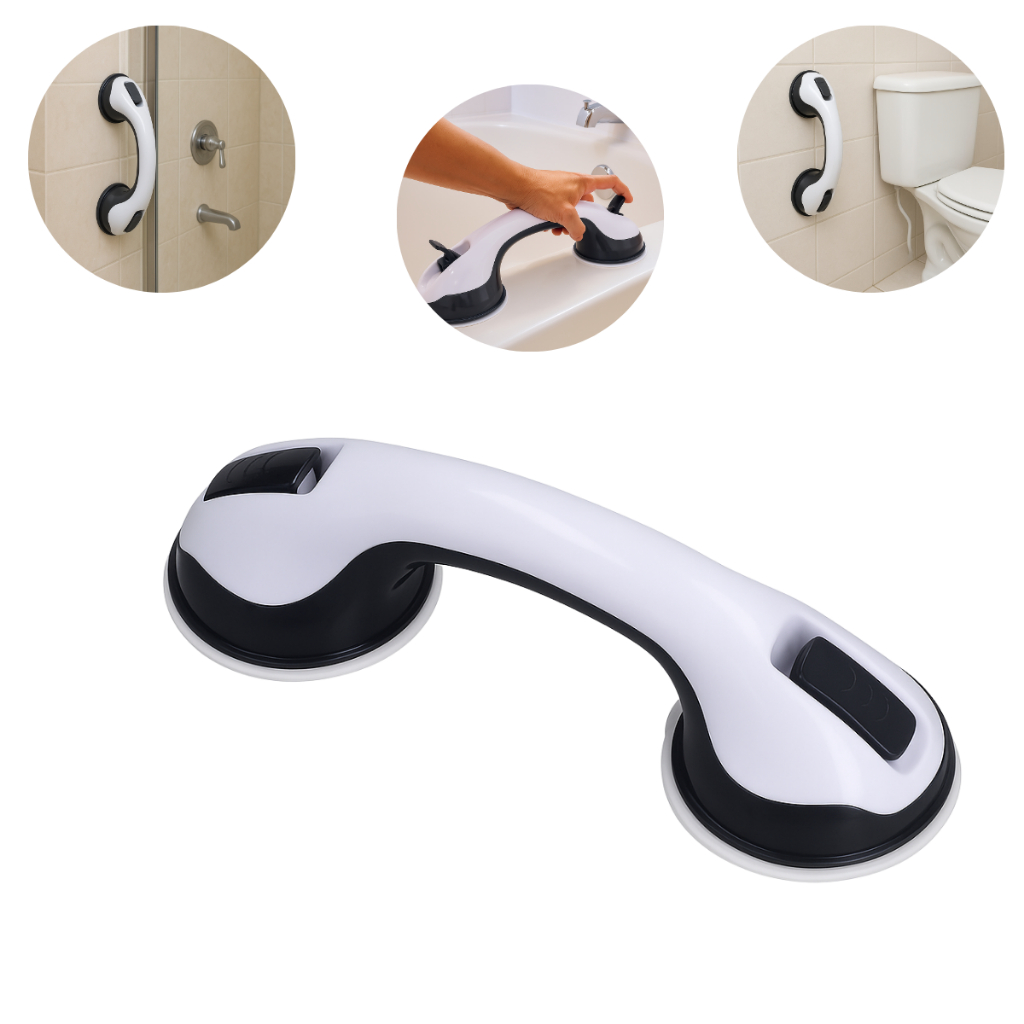 Barra De Apoio Portátil Por Sucção Acessibilidade Banheiro | Shopee Brasil