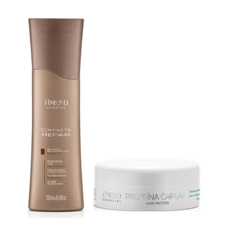 Amend Kit Complete Repair Shampoo 250ml + Essencial Proteína Capilar 100g em Oferta na Shopee