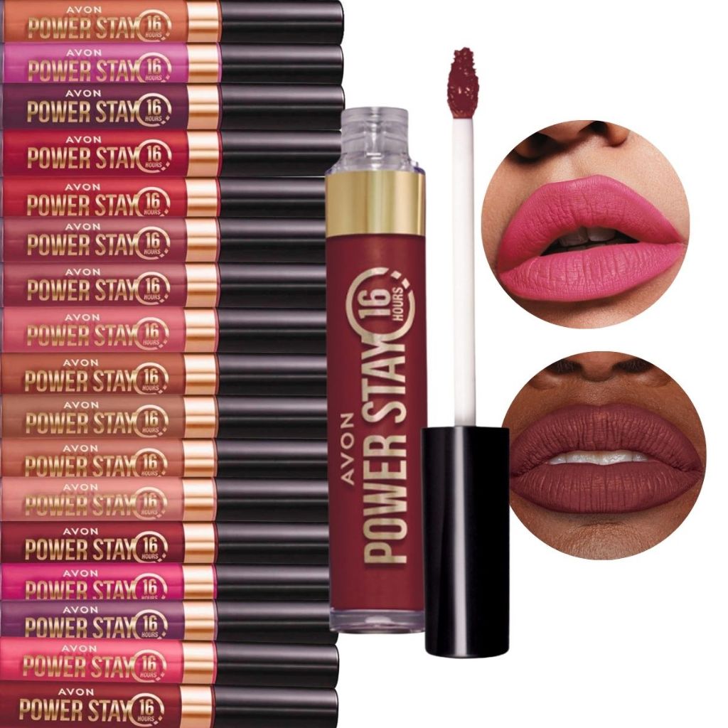 Batom Líquido Avon Power Stay 16h 6ml – Longa Duração Cor Intensa ...