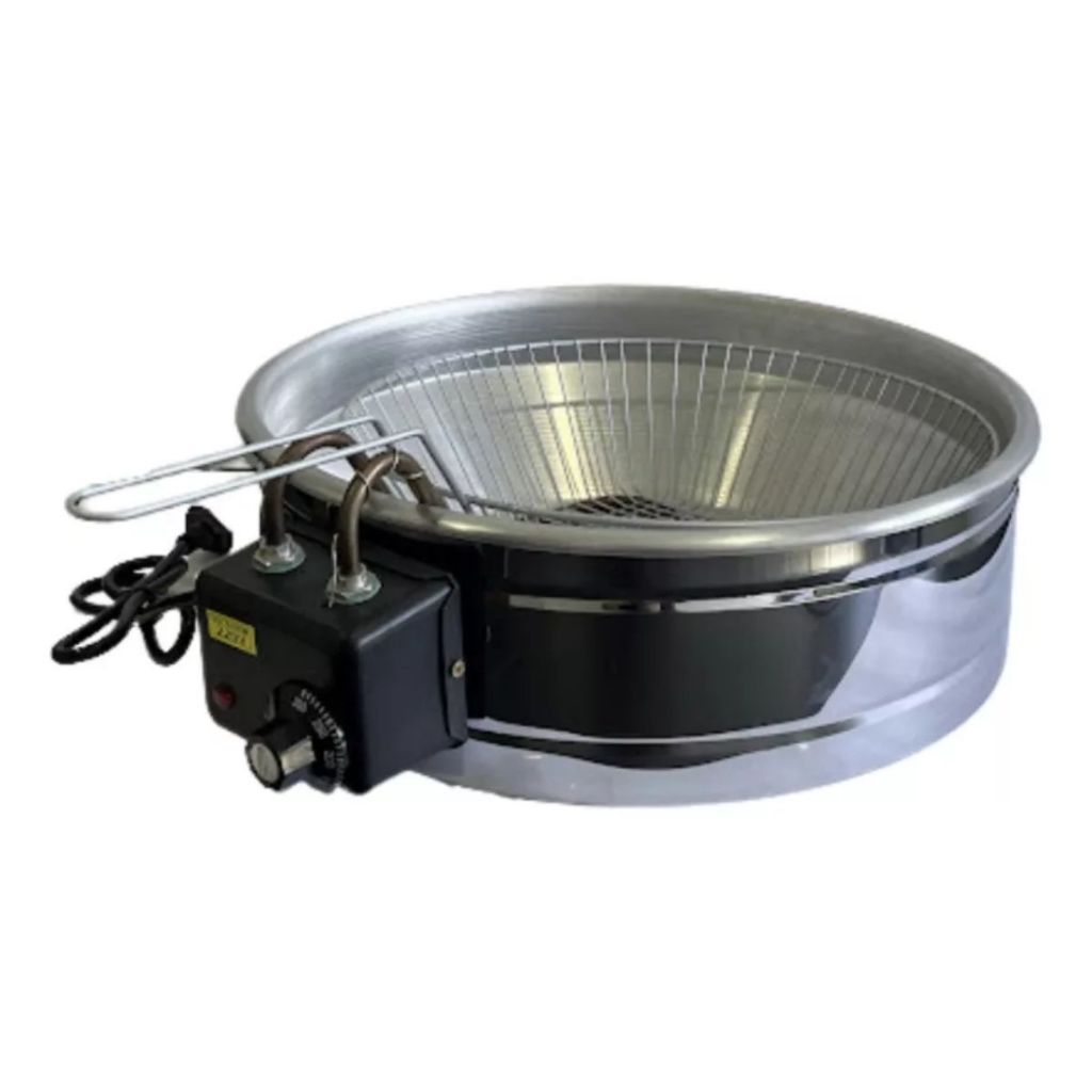 Fritadeira Elétrica Tacho Redondo 12L Profissional Grande pa
