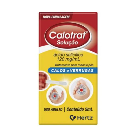 Calotrat Solução 5ml - Calos e Verrugas | Shopee Brasil