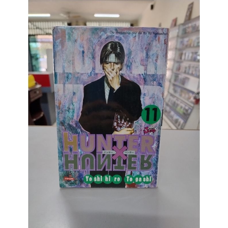 Mangá Hunter x Hunter - Volume 11 | Shopee Brasil