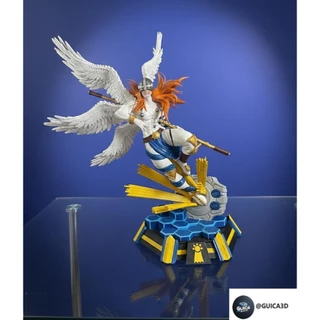Estátua Colecionável Angewomon – Digimon/Action figure/ Boneco/ Escultura