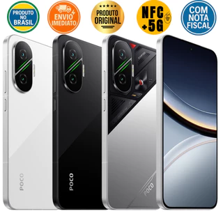 Xiaomi Poco F7 5G, Snapdragon 8s Gen 4, Tela AMOLED 6.83" 120Hz, Wifi 7, Nota Fiscal e Versão Global