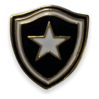 Boton/pin/broche Botafogo Escudo Em Metal - Oficial