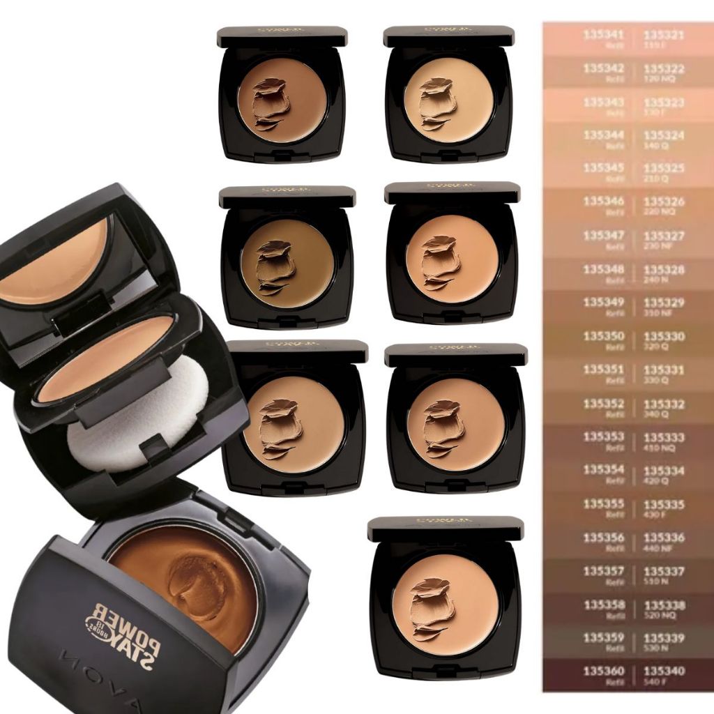 Base Compacta 3 em 1 Avon Power Stay Alta Cobertura 24h Acabamento ...
