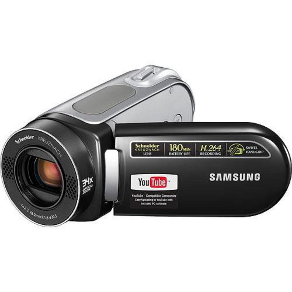 Câmera digital Filmadora Samsung SC-MX20 zoom óptico de 34x (preta ...