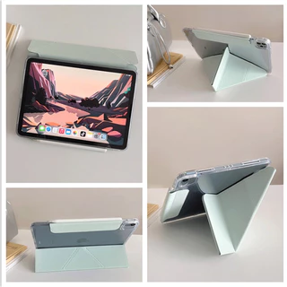Compatível com iPad 10 (10,9") e iPad A16 (11"), capa protetora dobrável de acrílico em formato de Y