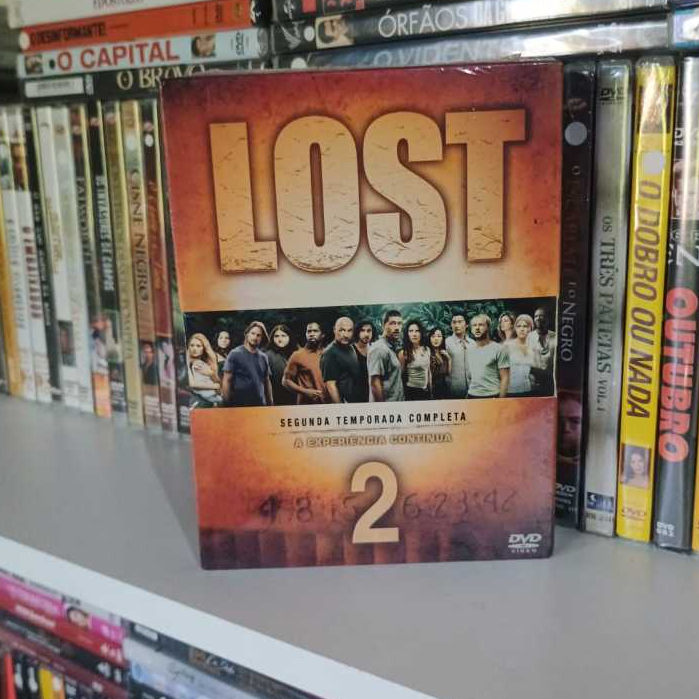 BOX DVD - LOST - SEGUNDA TEMPORADA (LACRADO/DUBLADO) | Shopee Brasil