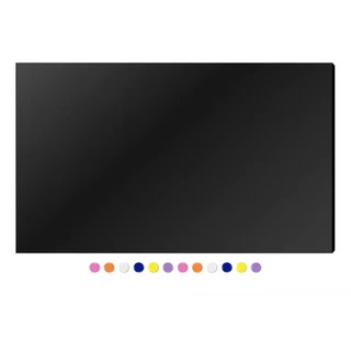Painel de Fotos 60x40 Mural Magnético Quadro Metal + 12 imãs