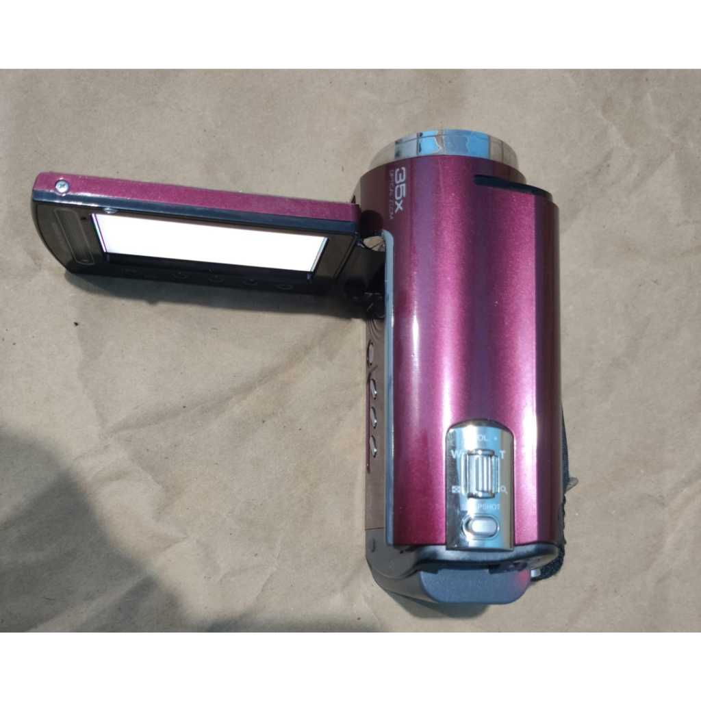 Câmera de vídeo digital JVC Everio GZ-MS100RU com zoom óptico de