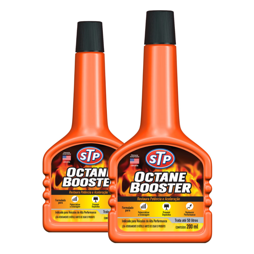 2 Aditivos Stp Octane Booster 2090brm 200ml | Shopee Brasil