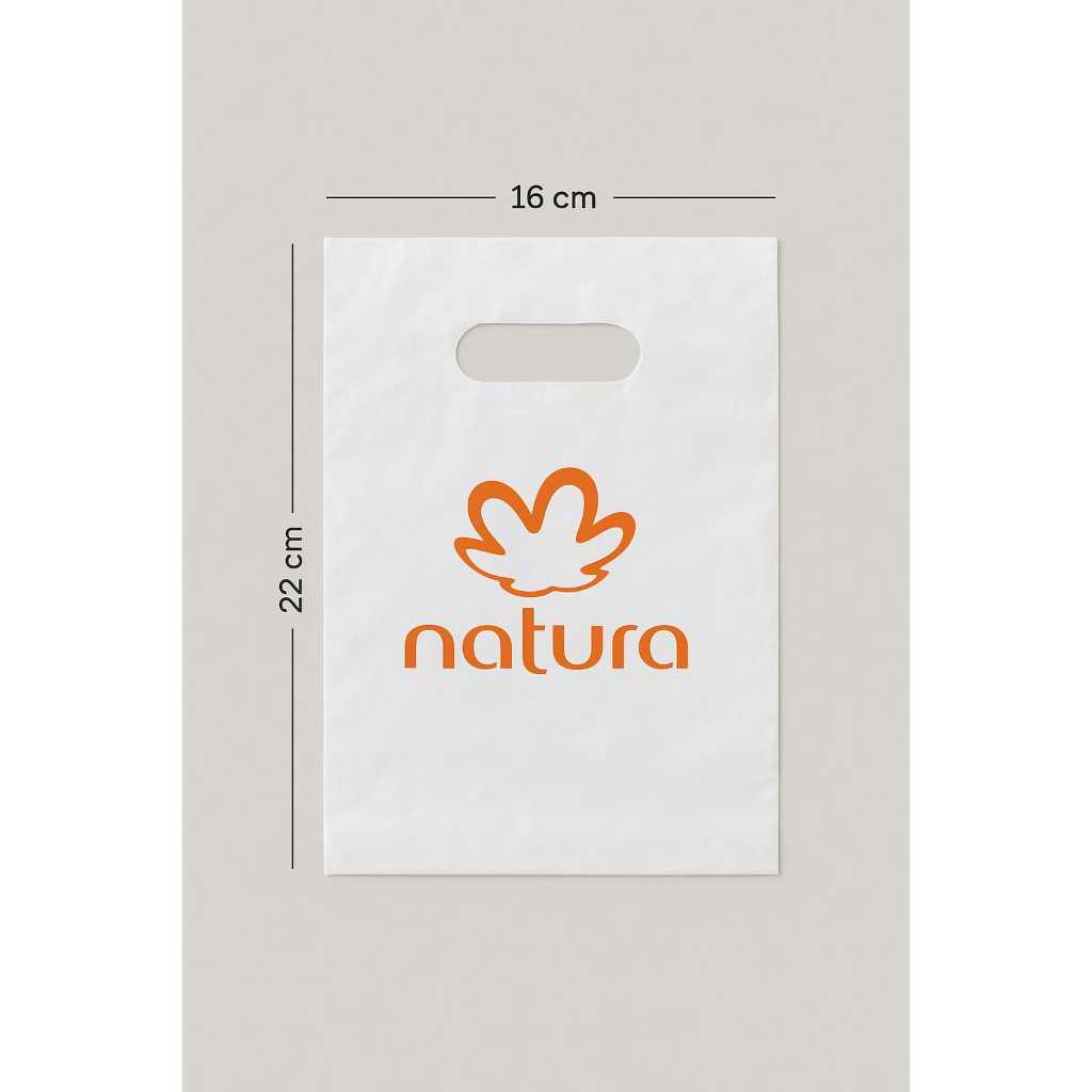 SACOLAS COM LOGO NATURA 16X22 | Shopee Brasil