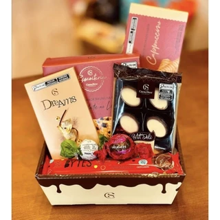 Cesta Para Presente com Chocolates e Biscoito - Cacau Show em Oferta na Shopee