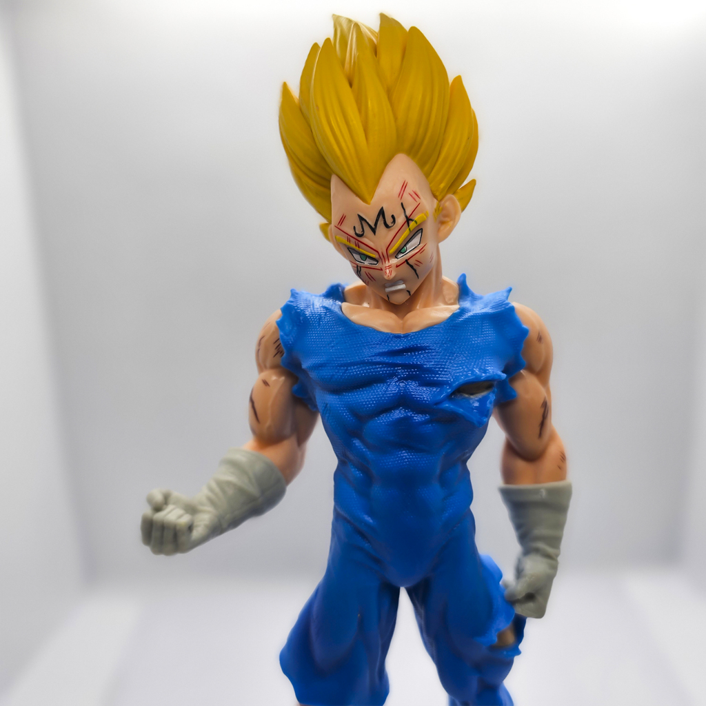 Figurine Dragon Ball Z Majin Vegeta 22 Cm – édition Collection 2024, PVC