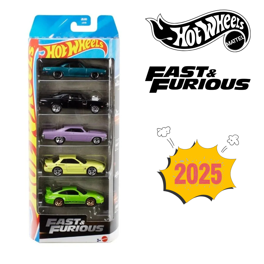 Pack Hot Wheels Velozes e Furiosos 2025 Mattel Original Fast and ...