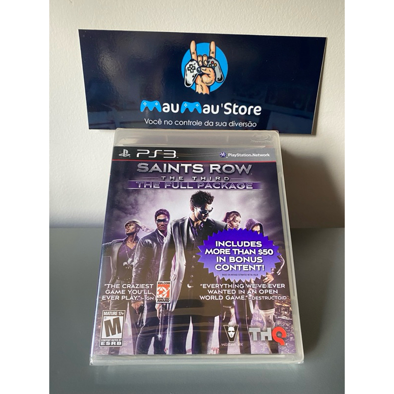Saints Row The Third Full Package (Novo/Lacrado) - PS3 Jogos de