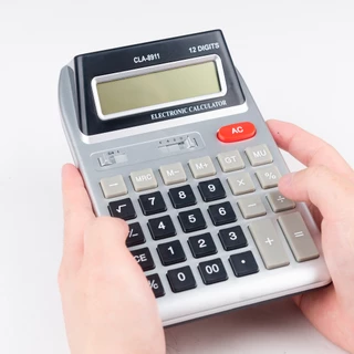 Calculadora Grande 12 Dígitos | Duplo Display LCD para Caixa, Escritório e Uso Diário em Oferta na Shopee