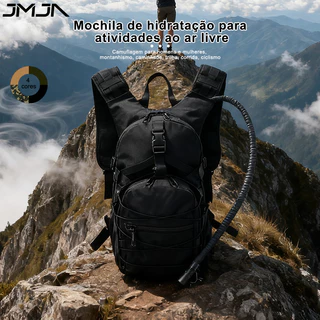 JMJN Mochila De Caminhada 15l Bolsa Tática Militar