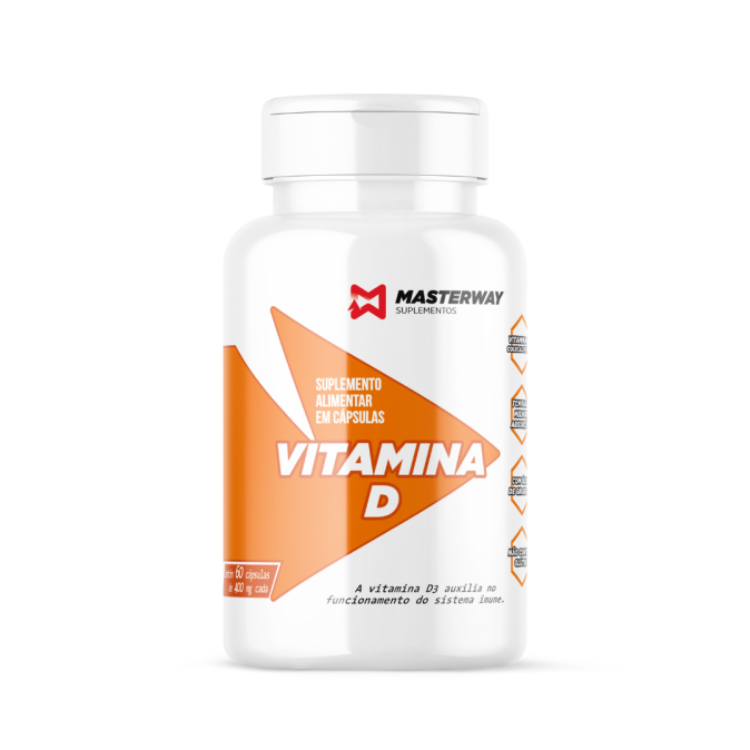 Vitamina D 2000UI (60 caps) - Masterway Suplementos | Shopee Brasil