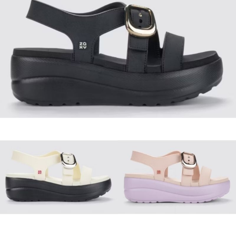 Sandália Feminina Plataforma Flow Up Zaxy 19261 | Shopee Brasil