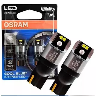 Par Lampada Pingo Super Led Osram T10 Premium Branca 6000k 12v