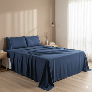 Jogo De Lençol Queen Com Elastico 4 Peças Percal 400 Fios Acetinado Ponto Palito Muitas Cores Lindas em Oferta na Shopee