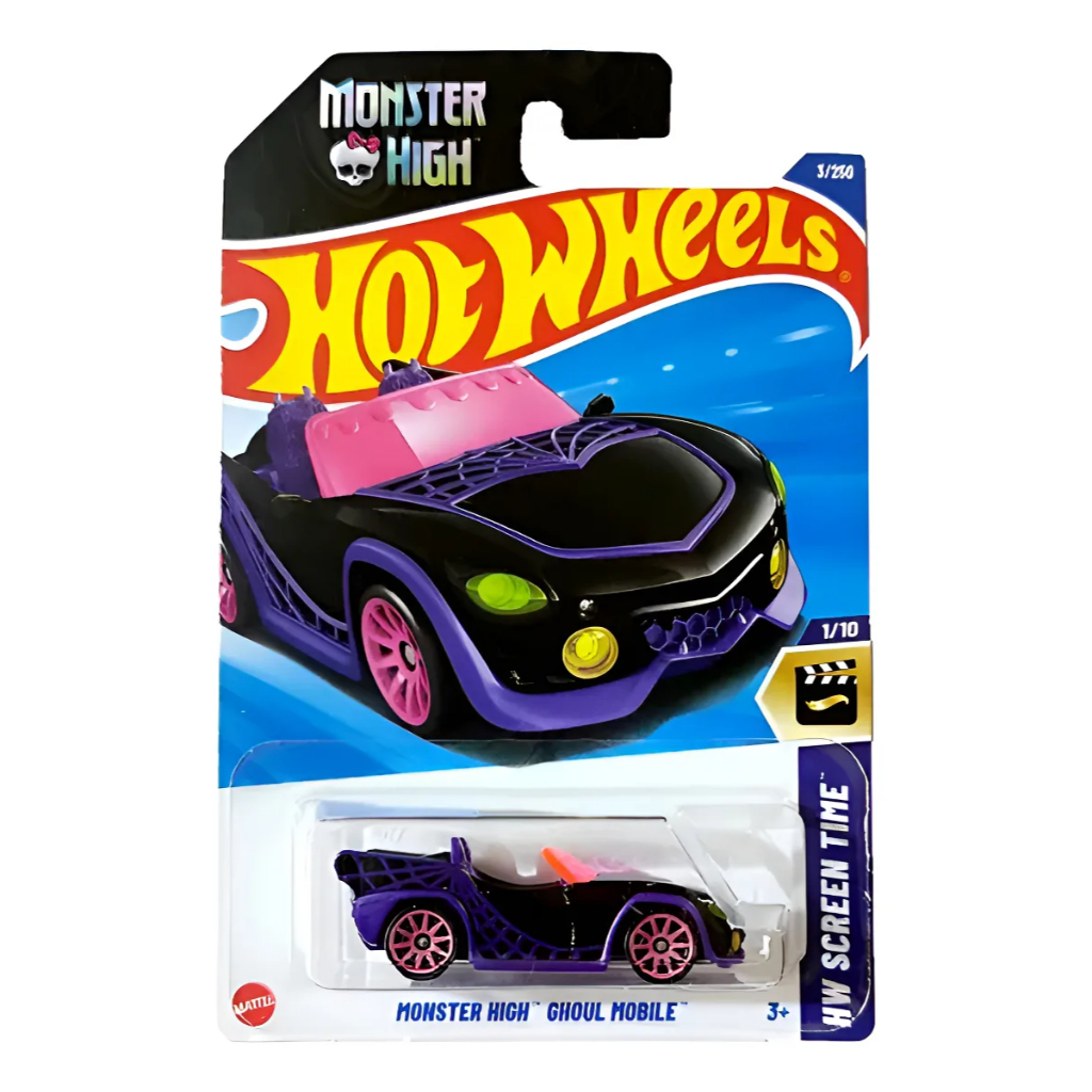 Carrinho Hot Wheels Monster High Ghoul Mobile 2025 - Hot Wheels ...