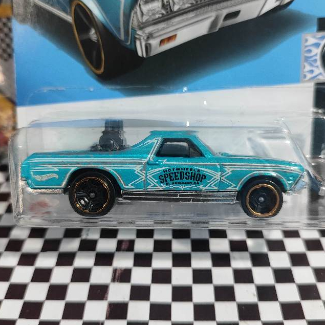 Hot Wheels '68 El Camino - Série Muscle Mania 2017 - Carte US - Blister Non Ouvert
