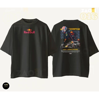 Camiseta RedBull F1 Max Verstappen Racing 33 Champion Unissex StreetWear Vintage Premium Oversized