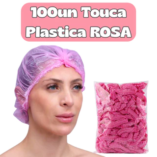Kit Toucas Plásticas ROSA| Salão, SPA, Estética e Uso Profissional | Manicure Pedicure Banho