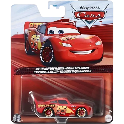 Carros Disney Cars Pixar monte sua equipe Relâmpago Mcqueen Mattel