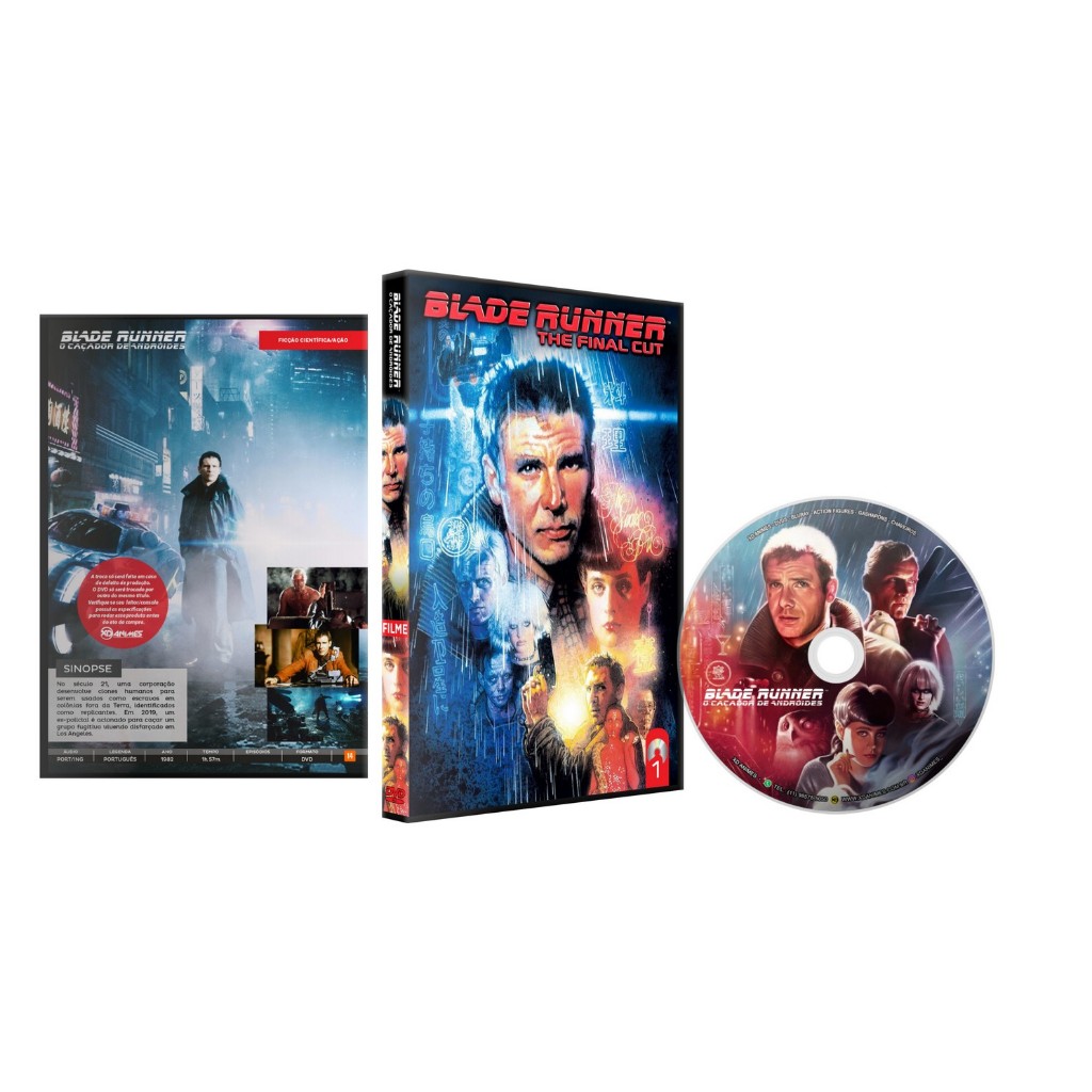 Dvd Blade Runner (1982) Versão Do Diretor - The Final Cut | Shopee Brasil