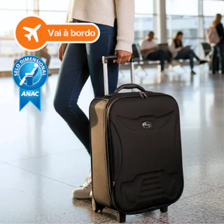 Mala de viagem P 10kg - Expansiva +30% de capacidade "Grotaferrata" em Oferta na Shopee