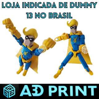 Gamma Jack Invenciveis - Dummy 13 Totalmente Articulado Boneco Brinquedo Edição Limitada