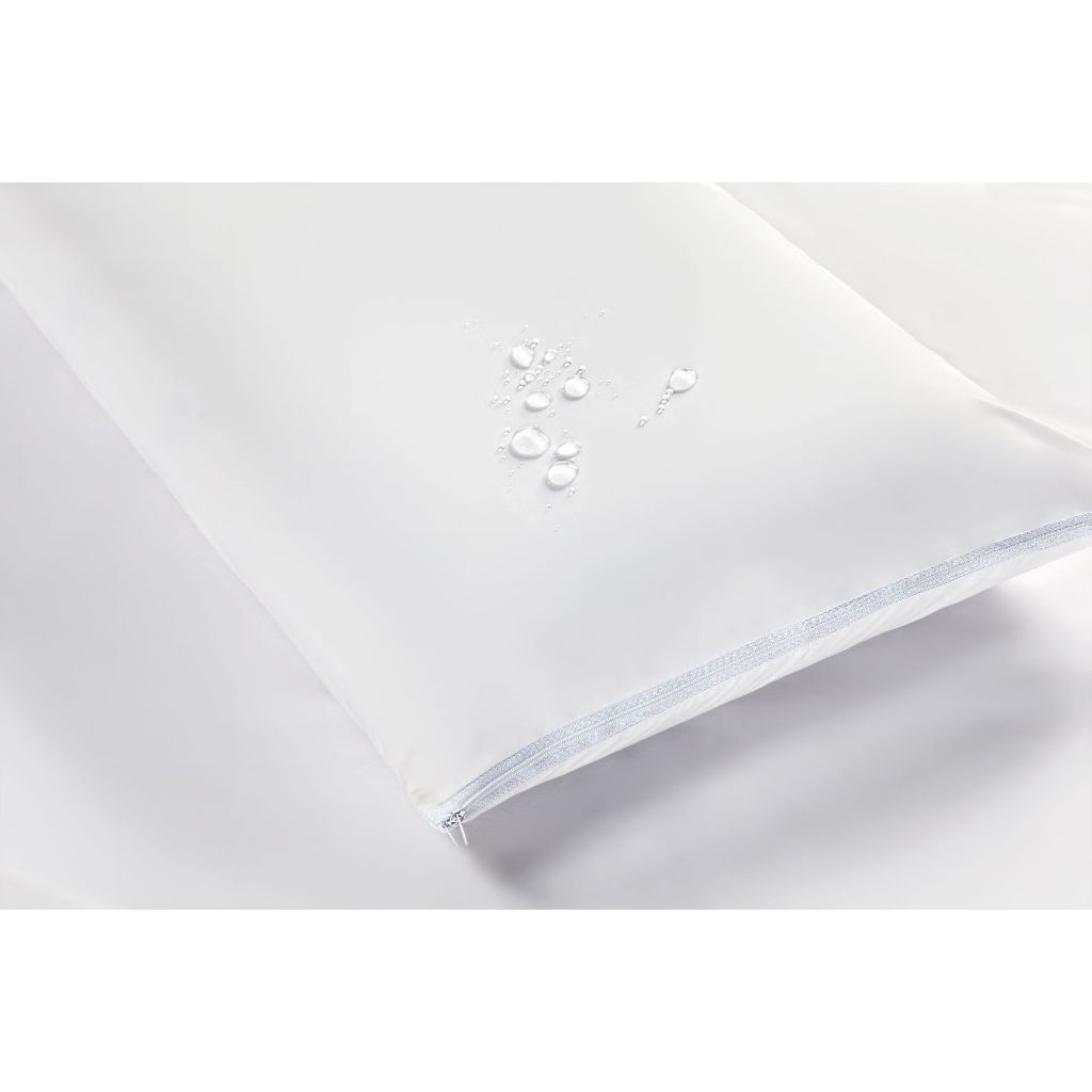 Capa Protetora Para Travesseiro Malha Impermeável Silenciosa Anti-Ácaros Anti-Alérgico Temima