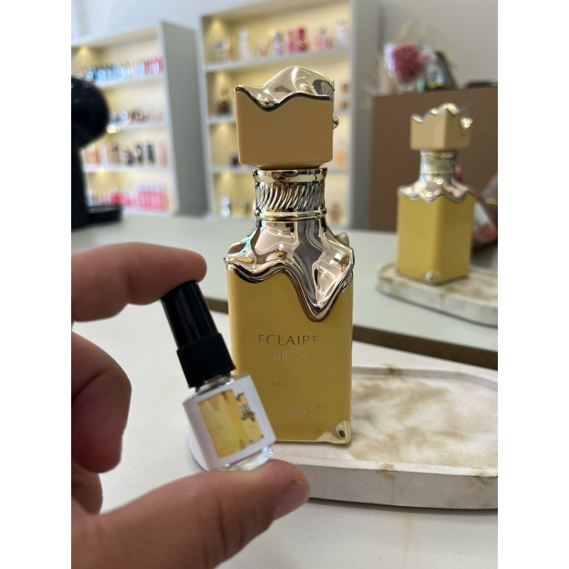 Lançamento Perfume Árabe Eclaire Banoffi Lattafa