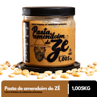 Pasta de amendoim integral do ZÉ feita na hora 1kg