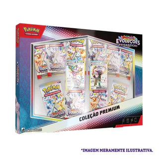 Pokémon Box Coleção Premium EV8.5 Evoluções Prismáticas