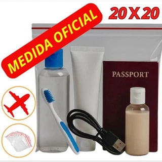 Saco zip lock 20x20 com 10 Unidades VIAGENS INTERNACIONAIS ✈️ em Oferta na Shopee