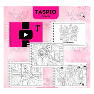 livro de colorir Taspio goods em Oferta na Shopee