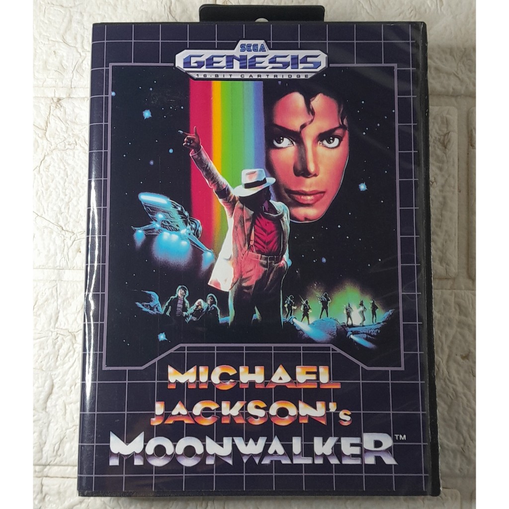 Jogo - Michael Jackson S - Moonwalker - Mega Drive | Shopee Brasil